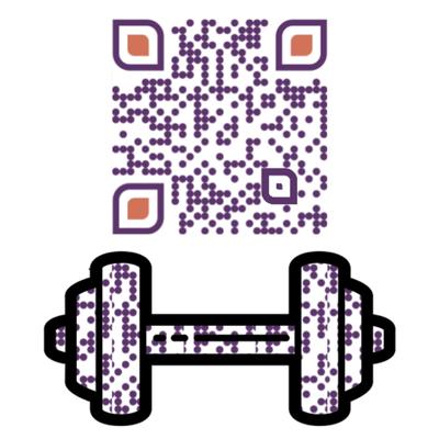QR Code with gradient