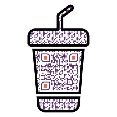QR Code with gradient