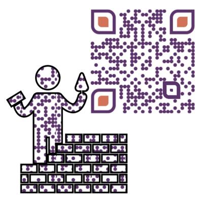 QR Code with gradient