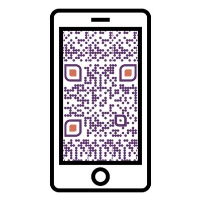 QR Code with gradient