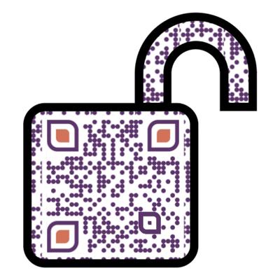 QR Code with gradient